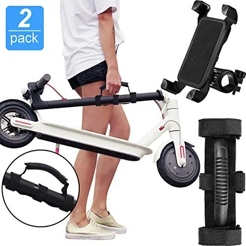 Portable Hand Carrying Handle Straps Carrying Handle Bandage Belt Webbing Scooter Carrying Accessories and Bicycle Phone Holder for Xiaomi M365 Mi Ninebot Electric Scooter Goods ES1/ ES2/ ES3/ ES4 Portable Hand Carrying Handle Straps Carrying Handle Bandage Belt Webbing Scooter Carrying Accessories and Bicycle Phone Holder for Xiaomi M365 Mi Ninebot Electric Scooter Goods ES1/ ES2/ ES3/ ES4
