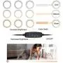 10 inch Ring Light with Tripod Stand - Foleto LED Camera Selfie Light Ring with iPhone Tripod and Phone Holder for Video Photography Makeup Live Streaming, Compatible with iPhone and Android Phone 10 inch Ring Light with Tripod Stand - Foleto LED Camera Selfie Light Ring with iPhone Tripod and Phone Holder for Video Photography Makeup Live Streaming, Compatible with iPhone and Android Phone