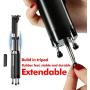 Selfie Stick Tripod with Bluetooth Remote, Portable Compact Design, Extendable All-in One Selfie Stick for iPhone 11/X/XR/Xs Max/8, Samsung Galaxy S10/10+/S9/S9+/S8, Huawei Android Phones