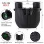 Donzy 10x25 Binoculars for Adults - Folding Compact Waterproof Binoculars for Bird Watching Hunting Traveling Concerts Outdoor Sports, Pocket Size High Powered Binoculars with Weak Light Night Vision