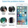 for iPhone 6s Plus Screen Replacement White with Front Camera+Earpiece+Speaker, Bsz4uov 3D Touch Screen LCD Digitizer Replacement for A1634, A1687, A1699, with Repair Kit