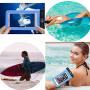 PRILAN 2 Pack Universal Waterproof Phone Case with Airbag or Compass Pouch,Floating Phone Bags Swimming Snorkeling,Clear Sensitive PVC Touch Screen,Phone Case Dry Bag for Most Phone 6-6.5 Inches