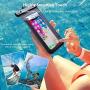 Syncwire Waterproof Phone Pouch [2-Pack] - Universal IPX8 Cell Phone Waterproof Case Dry Bag Protector with Lanyard for Taking Pictures Compatible with iPhone, Samsung and More Up to 7 Inches