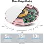TOZO W1 Wireless Charger Ultra Thin Aviation Aluminum CNC Unibody Fast Charging Pad Rose Gold