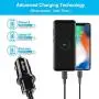 USB Car Charger,Bralon 2-Pack Smart Dual Ports Car Charger with 18W/3.4A Output Flush Compatible with iPhone 11/11 Pro(Max)/Xs(Max)/Xr/X/8/7/6,iPad Pro/Mini,Galaxy Note 10 9 8 7,LG,Moto and More