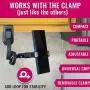 Vectario Hovergrip HGRPV26 Portable Flexible Cell Phone Holder Stand for Car, Bed, Kitchen, Desk, Stroller, Grocery Shopping Cart, Mic, Video - Use With or Without Included Clamp Vectario Hovergrip HGRPV26 Portable Flexible Cell Phone Holder Stand for Car, Bed, Kitchen, Desk, Stroller, Grocery Shopping Cart, Mic, Video - Use With or Without Included Clamp