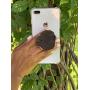 Gorgeous Agate Crystal Druzy Quartz Phone Grip Phone Holder for Smart Phones and Tablets (Black)