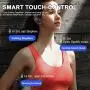 Wireless Earbuds Bluetooth 5.0 Headphones in Ear Headset Earphones HiFi Deep Bass CVC8.0 Noise Cancelling Waterproof 100H Playtime Touch Control with Mic Charging Case for Gym Workout Running