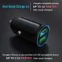 Quick Charge 3.0 Car Charger Mini 30W 4.8A Metal Dual USB Ports QC 3.0 Car Charger Adapter Flush Fit Fast Charge Car Adapter for iPhone 11/XR/Xs/Max/X/8/7, iPad Pro/Air 2/Mini, Galaxy, LG and More Quick Charge 3.0 Car Charger Mini 30W 4.8A Metal Dual USB Ports QC 3.0 Car Charger Adapter Flush Fit Fast Charge Car Adapter for iPhone 11/XR/Xs/Max/X/8/7, iPad Pro/Air 2/Mini, Galaxy, LG and More