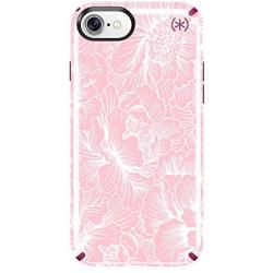 Speck 79990-5945 Presidio Inked Cell Phone Case for iPhone 7 - Fresh Floral Rose/Magenta Pink