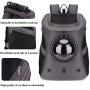 Lollimeow Large Cat Backpack Carrier with Bubble,Pet Backpack for Fat Cats and Dogs Puppies