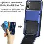 Vofolen Case for iPhone Xs Max Case Wallet ID Slot Credit Card Holder Scratch Resistant Dual Layer Protective Bumper Rugged TPU Rubber Armor Hard Shell Case Cover for iPhone Xs Max 10S Max (Navy) Vofolen Case for iPhone Xs Max Case Wallet ID Slot Credit Card Holder Scratch Resistant Dual Layer Protective Bumper Rugged TPU Rubber Armor Hard Shell Case Cover for iPhone Xs Max 10S Max (Navy)