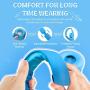 Picun Kids Bluetooth Headphones Safe Volume Limited 85dB 15 Hours Play Time Foldable Stereo Sound Headsets with Mic Wireless Headphones for Boys Children Computer Cell Phones Tablet School Game(Blue)
