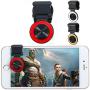 CHDHALTD Mobile Game Controller Shoot Aim Trigger Shooter,PUBG Gaming Trigger Phone Game Mobile Controller Gamepad Tools for All Touch Screen Mobile Phone