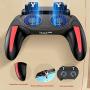 WILIAS - Telescopic Gaming Grip Game Controller Joystick Gamepad Dual Cooling Fan for for Smart Phone Game Accessories