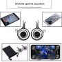Mini Mobile Game Joystick Joypad Tablet Phone Game Rocker Touch Screen Funny Game Handle Controller for Phone, Pad PC (A Pair)