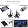 Mini Mobile Game Joystick Joypad Tablet Phone Game Rocker Touch Screen Funny Game Handle Controller for Phone, Pad PC (A Pair)