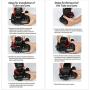 D&F AF Extension Tube Set 12mm,20mm,36mm Auto Focus Macro Tubes for Nikon D7200,D7100,D5300,D5200,D3300,D3200,D40,D40x,D300,D3,D3S