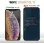 uShield Privacy Screen Protector Compatible with iPhone Xs/iPhone X/iPhone 11 Pro (5.8&quot Display) (w/Installation Frame) [Anti-Scratch/Spy] Tempered Glass Screen Protector (3Pack) [Case Friendly]