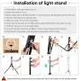 Ring Light, 14" Led Ring Light with Stand, Phone Holder, Remote, 5500K Dimmable Ringlight for YouTube/Video/TikTok/Photography/Vlogger/Streaming Compatible for iPhone Android Phone and Camera Ring Light, 14" Led Ring Light with Stand, Phone Holder, Remote, 5500K Dimmable Ringlight for YouTube/Video/TikTok/Photography/Vlogger/Streaming Compatible for iPhone Android Phone and Camera