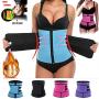 Sunnymal, Unisex Waist Trainer Corset,Women Men Body Shaping Zipper Abdomen Belt Sports Cinchers