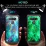 BENTOBEN LG K51 Case, LG Reflect Case, LG Q51 Case, Slim Fit Glow in The Dark Shockproof Hybrid Hard PC Soft TPU Bumper Two Layers Protective Girls Women Men Cover for LG K51/Q51 (2020), Space Nebula