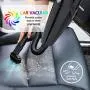 KUTIME Car Vacuum,5000PA car Vacuum Cleaner high Power,Car Accessories Handheld Vacuum Cleaner by 12V Car Socket, 2000mAh Battery Lithium, Used for Car Cleaning