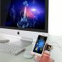 Tranesca 2-in-1 Charging Stand Holder Dock for Apple Watch Series 5 / Series 4 / Series 3 / Series 2 / Series 1 (38mm/40mm/42mm/44mm) and iPhone (Rose Gold -Must Have Apple Watch Accessories)