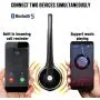 Giveet Trucker Bluetooth Headset, Wireless Headset for Office Phone, with Noise Cancelling Microphone, Mute Button, 15h Talking Time for Cell Phone, Telephone, Skype, Call Center, PC