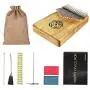 ammoon Kalimba 17 key Thumb Piano Solid Wood Finger Piano with Carry Bag Tuning Hammer AKP-17L ammoon Kalimba 17 key Thumb Piano Solid Wood Finger Piano with Carry Bag Tuning Hammer AKP-17L