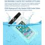 AiRunTech Waterproof Cell Phone Bag, 4 Pack Waterproof Dry Bag for Fishing, Sledding,Skating,Skiing,Snowshoeing Universal Waterproof Pouch for iPhone
