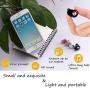 Mini Invisible Bluetooth Earbud,V4.1 Stereo Wireless Bluetooth Earphone with Built-in Mic,Sports Noise Cancelling in-Ear Headphone for iPhone Samsung and Other Android Phones (Black) Mini Invisible Bluetooth Earbud,V4.1 Stereo Wireless Bluetooth Earphone with Built-in Mic,Sports Noise Cancelling in-Ear Headphone for iPhone Samsung and Other Android Phones (Black)