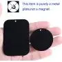 Universal Metal Plate 8 Pack for Magnetic Phone Car Mount Holder Cradle with Adhesive (Compatible with Magnetic Mounts) - 4 Rectangle and 4 Round, Black Universal Metal Plate 8 Pack for Magnetic Phone Car Mount Holder Cradle with Adhesive (Compatible with Magnetic Mounts) - 4 Rectangle and 4 Round, Black
