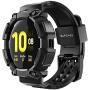SUPCASE [Unicorn Beetle Pro] Series Case for Galaxy Watch Active 2 [44mm] 2019 Release, Rugged Protective Case with Strap Bands for Galaxy Watch Active 2 [44mm] (Black)