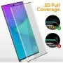 Galaxy Note 10 Screen Protector Tempered Glass, [2 Pack] [9H Hardness] [3D Curved Full Screen] [Support Fingerprint Sensor] Glass Screen Protector for Samsung Galaxy Note 10
