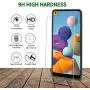 [3-Pack] QHOHQ Screen Protector for Samsung Galaxy A21 (Not Suitable for A21S),[9H Hardness] HD Transparent Scratch-Resistant [Bubble Free] Tempered Glass