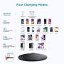 LETSCOM Wireless Charger,Qi-Certified 15W Fast Wireless Charging Pad with QC3.0 AC Adapter,Compatible with iPhone 11/11 Pro/XS Max/XR/XS/X/8/8+/Airpods,Galaxy Note 10/Note 10+/S10/S10+/S9/S8