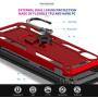 LeYi Samsung Galaxy A10e Case (NOT FIT A10) with HD Screen Protector, Military Grade Armor Full-Body Protective Phone Cover Case with 360 Degree Rotating Holder Kickstand for Samsung A10e, Red