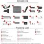 Zhiyun Crane 3S Smartsling Kit 3-Axis Handheld Stabilizer Gimbal for Sony, Nikon, Canon, Panasonic, Pentax, Samsung, Mirrorless DSLR Cameras. Max Payload 14.3 Lbs. (2020 Version)