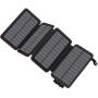 Solar Charger 25000mAh, Hiluckey Portable Power Bank with Dual USB Ports Waterproof Battery Charger for Smartphones and Tablets