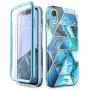 i-Blason Cosmo Full-Body Bumper Case for iPhone XR 2018 Release, Ocean Blue, 6.1"