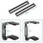 CAMVATE Universal Adjustable Camera Cage Fit for Right Handle and Left Handle Camera(Only Come with Left Handle Grip) CAMVATE Universal Adjustable Camera Cage Fit for Right Handle and Left Handle Camera(Only Come with Left Handle Grip)