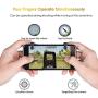 Qoosea Mobile Game Controllers Triggers Gamepad L1 R1 Sensitive Shoot Aim Joysticks Physical Buttons for PUBG/Knives Out/Rules of Survival for 4.5" to 6.5" Android iOS Phones