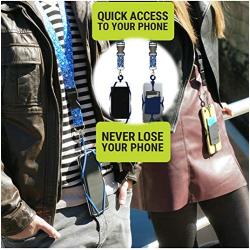 Gear Beast Universal Cell Phone Lanyard Compatible with iPhone, Galaxy & Most Smartphones Includes Phone Case Holder with Card Pocket,Soft Neck Strap with Breakaway Clasp & Detachable Convenience Cli