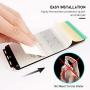 LK [2 Pack] Screen Protector + [2 Pack] Camera Lens Protector for Samsung Galaxy Note 20 Ultra, [Positioning Tool] [In-Display Fingerprint Support] HD Ultra-Thin, Anti-Scratch, Flexible TPU Film