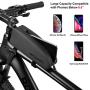 ROCKBROS Bike Top Tube Bag Bicycle Front Frame Bag Waterproof Bike Pouch Pack Bike Phone Bag Cycling Accessories Pouch for Mountain Road Bike
