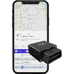 GPS Tracker for Vehicles OBD-2 Car Tracker with Mobile & Desktop App – Real-Time Location, Speed, Driving Behaviour, Engine Diagnosis and Geofence alerts – Plug and Play Device.