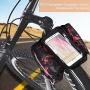Vbestlife Bike Front Tube Bag Frame Bag Waterproof Touch Screen Mobile Phone Bag Cell Phone Holder Pouch Outdoor Cycling Bicycle Accessories