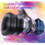 PS4 Headset PC Gaming Headset Stereo Surround Sound Over-Ear Gaming Headphones with Mic Breathing RGB Rainbow Light Noise Cancelling & Volume Control for Laptop (3.5mm Splitter Cable Included)