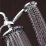AquaDance 7" Premium High Pressure 3-Way Rainfall Combo for The Best of Both Worlds-Enjoy Luxurious Rain Showerhead and 6-Setting Hand Held Shower Separately or Together - Chrome Finish - 3328